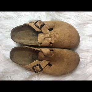 Birkenstock Tan Mules